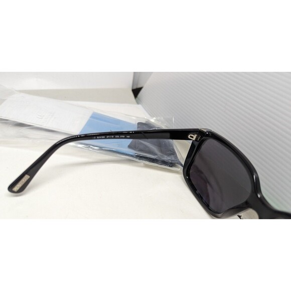 LANVIN SLN504 SLN 504 Black Sunglasses 57-16-140 col 0700 Square Tinted case - Picture 6 of 10